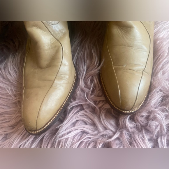 - Dan Post Western Boots size 7.5  -Beige Super soft comfy - Picture 5 of 12